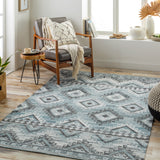 Alyssa AYS-2304 9' x 12' Handmade Rug AYS2304-912  Gray, Slate, Dark Brown, Ivory, Blue Surya