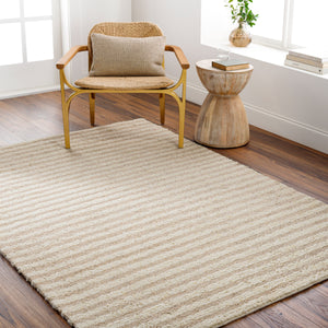 Anya AYY-2301 9' x 12' Handmade Rug AYY2301-912  Beige, Cream, Mustard Surya