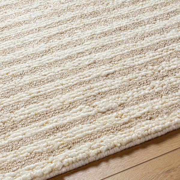 Anya AYY-2301 9' x 12' Handmade Rug AYY2301-912  Beige, Cream, Mustard Surya