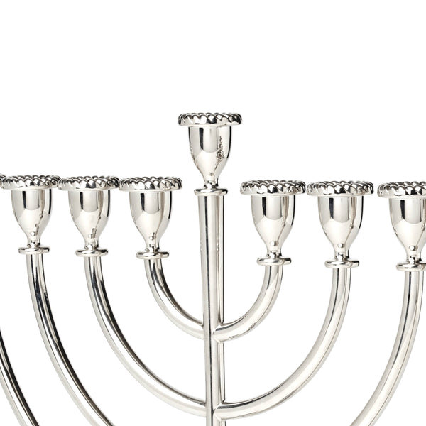 Lenox Reed and Barton Roseland Silver Menorah Metallic, NO COLOR METAL 896613