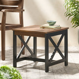 Christopher Knight Home® - Noble House - Crystal Beach Outdoor Farmhouse Acacia Wood End Table