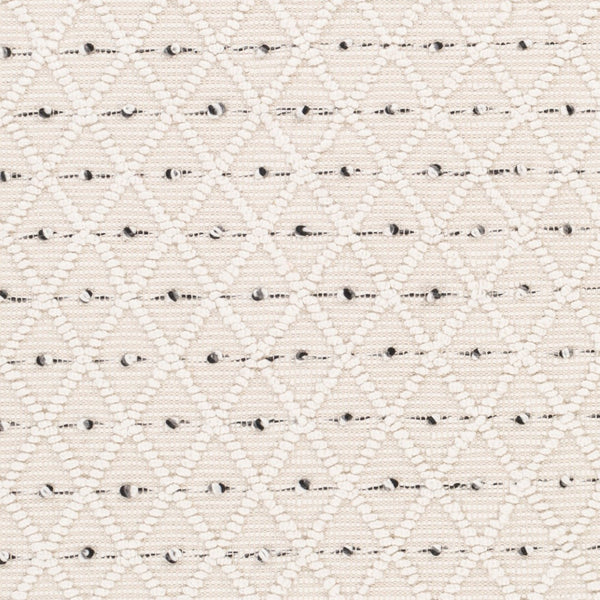 Livabliss Azalea Handwoven Flatweave Area Rug Recycled Pet Fringe Global Artisan Living Room Ivory, Gray 8' x 10' AZA2301-810