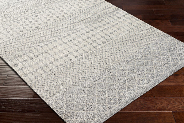 Surya Azalea 2' X 3' Eco-friendly Handmade Rug - Global Style, Unique Texture, And Cozy Home Accent Slate Recycled Pet Yarn Aza2303-268