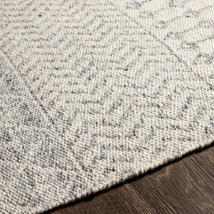 Surya Azalea 2' X 3' Eco-friendly Handmade Rug - Global Style, Unique Texture, And Cozy Home Accent Slate Recycled Pet Yarn Aza2303-268