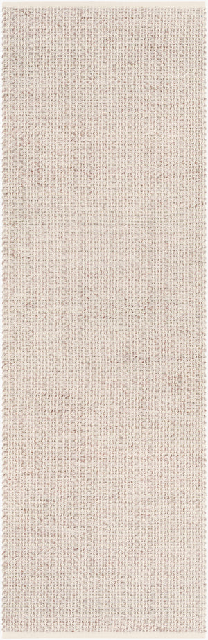 Surya Azalea 2' X 3' Eco-friendly Handmade Rug - Global Style, Unique Texture, And Cozy Home Accent Off,White Recycled Pet Yarn Aza2304-268