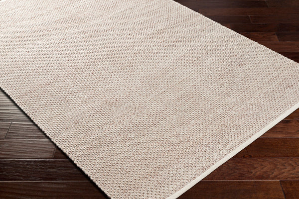 Surya Azalea 2' X 3' Eco-friendly Handmade Rug - Global Style, Unique Texture, And Cozy Home Accent Off,White Recycled Pet Yarn Aza2304-268