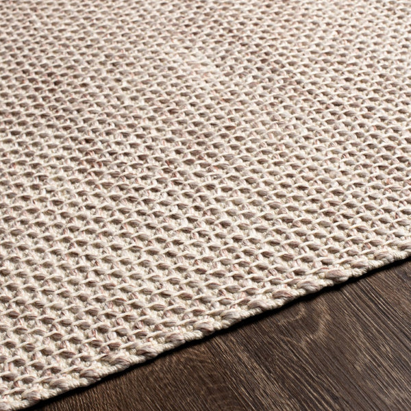 Surya Azalea 2' X 3' Eco-friendly Handmade Rug - Global Style, Unique Texture, And Cozy Home Accent Off,White Recycled Pet Yarn Aza2304-268