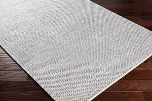 Surya Azalea 2' X 3' Eco-friendly Handmade Rug - Global Style, Unique Texture, And Cozy Home Accent Slate Recycled Pet Yarn Aza2305-268