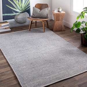 Surya Azalea 2' X 3' Eco-friendly Handmade Rug - Global Style, Unique Texture, And Cozy Home Accent Slate Recycled Pet Yarn Aza2305-23