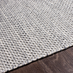 Surya Azalea 2' X 3' Eco-friendly Handmade Rug - Global Style, Unique Texture, And Cozy Home Accent Slate Recycled Pet Yarn Aza2305-268