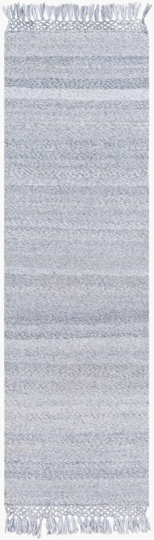 Surya Azalea 2' X 3' Eco-friendly Handmade Rug - Global Style, Unique Texture, And Cozy Home Accent Light Gray Recycled Pet Yarn Aza2308-268