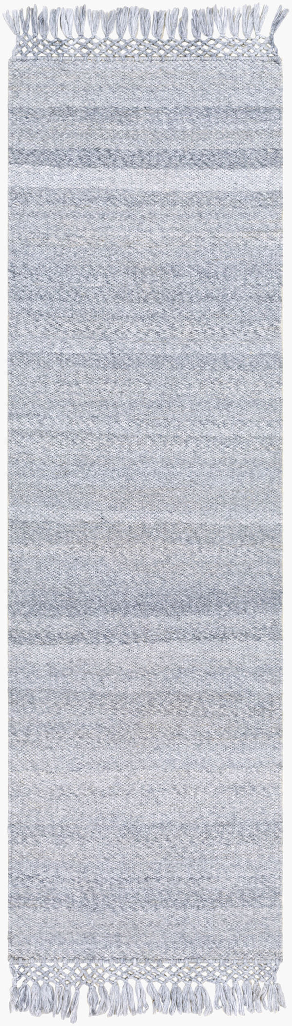 Surya Azalea 2' X 3' Eco-friendly Handmade Rug - Global Style, Unique Texture, And Cozy Home Accent Light Gray Recycled Pet Yarn Aza2308-268