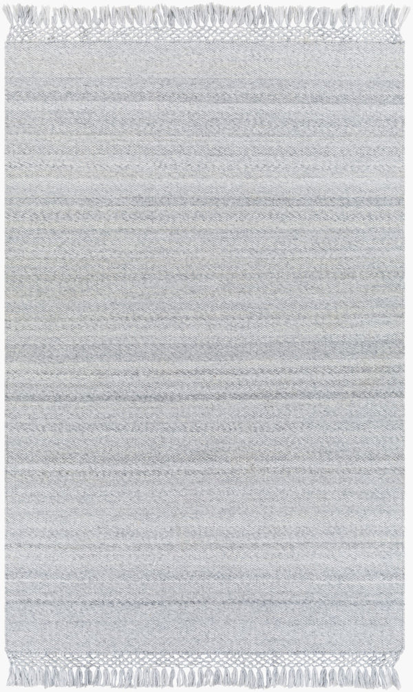 Surya Azalea 2' X 3' Eco-friendly Handmade Rug - Global Style, Unique Texture, And Cozy Home Accent Light Gray Recycled Pet Yarn Aza2308-23
