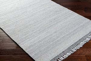 Surya Azalea 2' X 3' Eco-friendly Handmade Rug - Global Style, Unique Texture, And Cozy Home Accent Light Gray Recycled Pet Yarn Aza2308-268