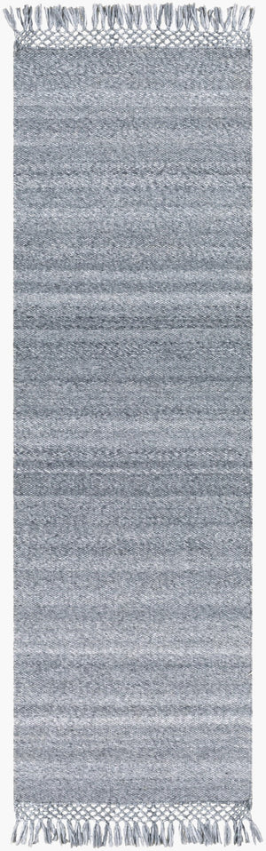 Surya Azalea 2' X 3' Eco-friendly Handmade Rug - Global Style, Unique Texture, And Cozy Home Accent Slate Recycled Pet Yarn Aza2309-268