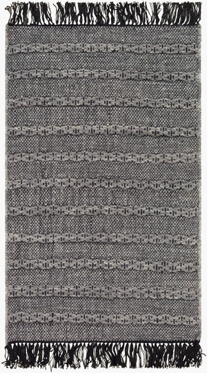 Surya Azalea 2' X 3' Eco-friendly Handmade Rug - Global Style, Unique Texture, And Cozy Home Accent Gray Recycled Pet Yarn Aza2311-23
