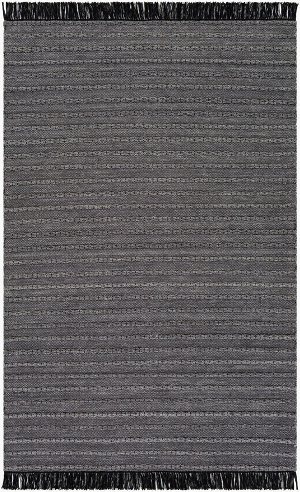 Surya Azalea 2' X 3' Eco-friendly Handmade Rug - Global Style, Unique Texture, And Cozy Home Accent Gray Recycled Pet Yarn Aza2311-576