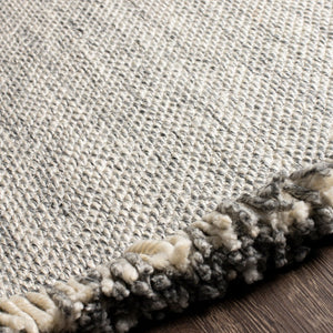 Surya Azalea 2' X 3' Eco-friendly Handmade Rug - Global Style, Unique Texture, And Cozy Home Accent Light Slate Recycled Pet Yarn Aza2314-268