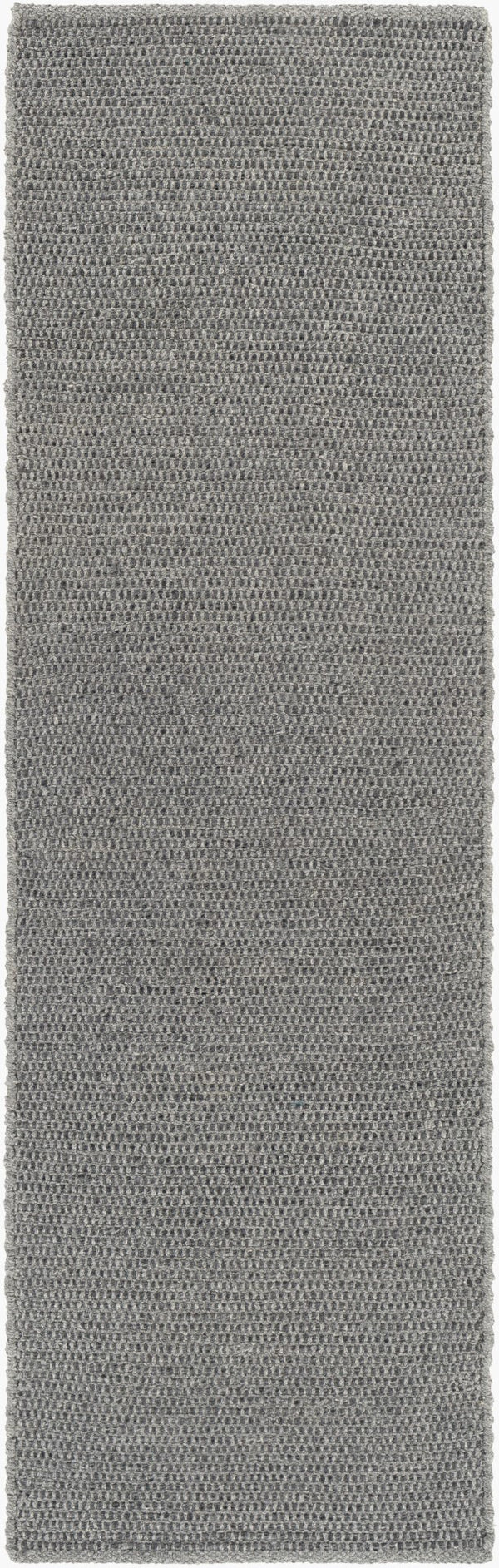 Surya Azalea 2' X 3' Eco-friendly Handmade Rug - Global Style, Unique Texture, And Cozy Home Accent Medium Gray Recycled Pet Yarn Aza2316-268