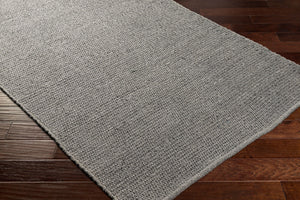 Surya Azalea 2' X 3' Eco-friendly Handmade Rug - Global Style, Unique Texture, And Cozy Home Accent Medium Gray Recycled Pet Yarn Aza2316-268