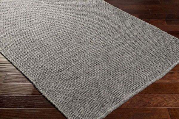 Surya Azalea 2' X 3' Eco-friendly Handmade Rug - Global Style, Unique Texture, And Cozy Home Accent Medium Gray Recycled Pet Yarn Aza2316-268