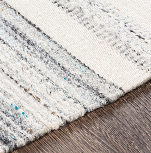 Surya Azalea 2' X 3' Eco-friendly Handmade Rug - Global Style, Unique Texture, And Cozy Home Accent Light Beige Recycled Pet Yarn Aza2318-268