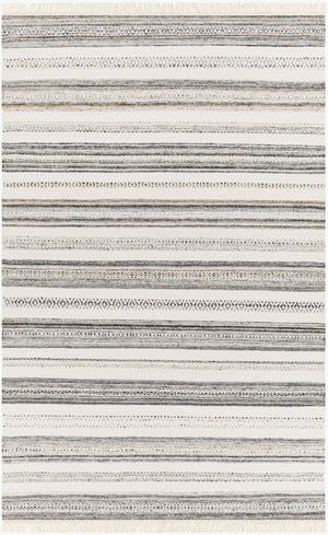 Surya Azalea 2' X 3' Eco-friendly Handmade Rug - Global Style, Unique Texture, And Cozy Home Accent Light Beige Recycled Pet Yarn Aza2319-23
