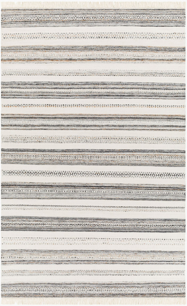 Surya Azalea 2' X 3' Eco-friendly Handmade Rug - Global Style, Unique Texture, And Cozy Home Accent Light Beige Recycled Pet Yarn Aza2319-23