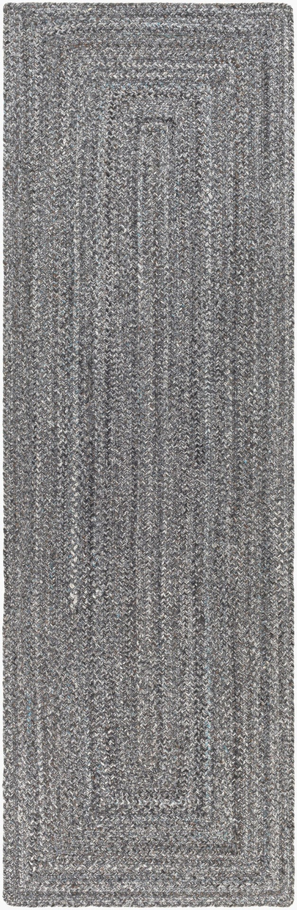 Surya Azalea 2' X 3' Eco-friendly Handmade Rug - Global Style, Unique Texture, And Cozy Home Accent Medium Gray Recycled Pet Yarn Aza2320-268