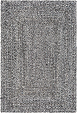 Azalea AZA-2320 12' x 15' Handmade Rug AZA2320-1215  Medium Gray, Light Slate, Black, Dark Brown Surya