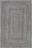 Azalea AZA-2320 12' x 15' Handmade Rug AZA2320-1215  Medium Gray, Light Slate, Black, Dark Brown Surya
