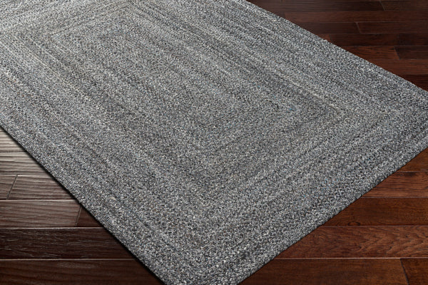 Azalea AZA-2320 12' x 15' Handmade Rug AZA2320-1215  Medium Gray, Light Slate, Black, Dark Brown Surya