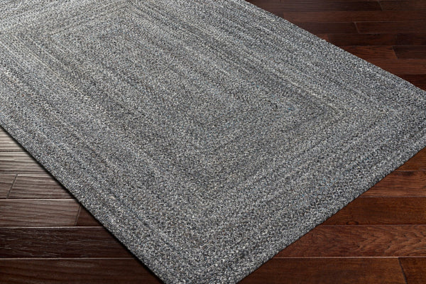Surya Azalea 2' X 3' Eco-friendly Handmade Rug - Global Style, Unique Texture, And Cozy Home Accent Medium Gray Recycled Pet Yarn Aza2320-268