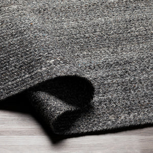 Azalea AZA-2320 12' x 15' Handmade Rug AZA2320-1215  Medium Gray, Light Slate, Black, Dark Brown Surya