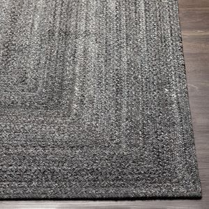 Azalea AZA-2320 12' x 15' Handmade Rug AZA2320-1215  Medium Gray, Light Slate, Black, Dark Brown Surya