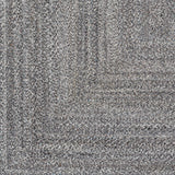 Azalea AZA-2320 12' x 15' Handmade Rug AZA2320-1215  Medium Gray, Light Slate, Black, Dark Brown Surya