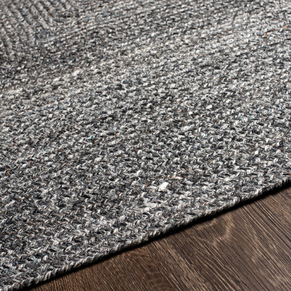 Surya Azalea 2' X 3' Eco-friendly Handmade Rug - Global Style, Unique Texture, And Cozy Home Accent Medium Gray Recycled Pet Yarn Aza2320-268