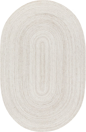 Azalea AZA-2322 6' x 9' Handmade Rug AZA2322-69OV  Taupe, Medium Gray, Dark Brown, Cream Surya