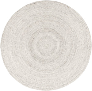 Azalea AZA-2322 6' x 6' Round Handmade Rug AZA2322-6RD  Taupe, Medium Gray, Dark Brown, Cream Surya