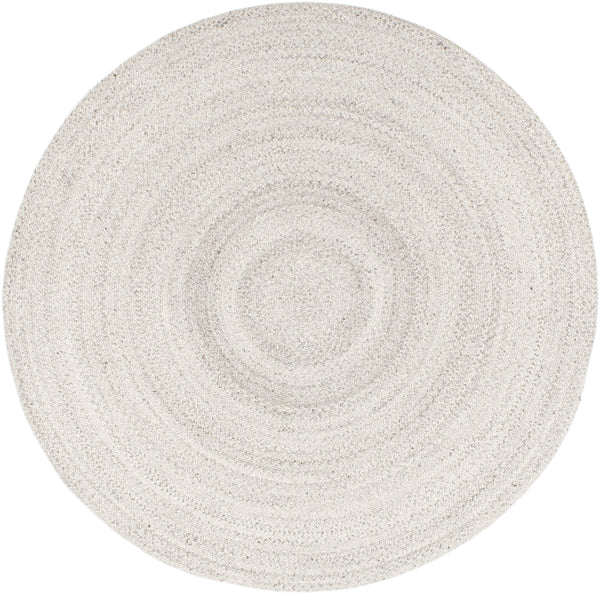 Azalea AZA-2322 6' x 6' Round Handmade Rug AZA2322-6RD  Taupe, Medium Gray, Dark Brown, Cream Surya