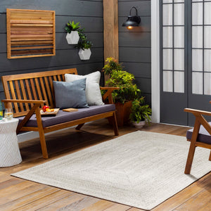 Surya Azalea 2' X 3' Eco-friendly Handmade Rug - Global Style, Unique Texture, And Cozy Home Accent Taupe Recycled Pet Yarn Aza2322-23