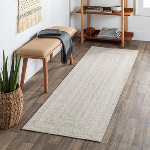 Surya Azalea 2' X 3' Eco-friendly Handmade Rug - Global Style, Unique Texture, And Cozy Home Accent Taupe Recycled Pet Yarn Aza2322-268