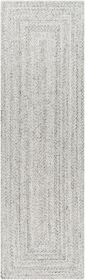 Surya Azalea 2' X 3' Eco-friendly Handmade Rug - Global Style, Unique Texture, And Cozy Home Accent Light Slate Recycled Pet Yarn Aza2323-268
