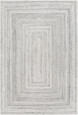 Azalea AZA-2323 12' x 15' Handmade Rug AZA2323-1215  Light Slate, Medium Gray, Black, Cream Surya