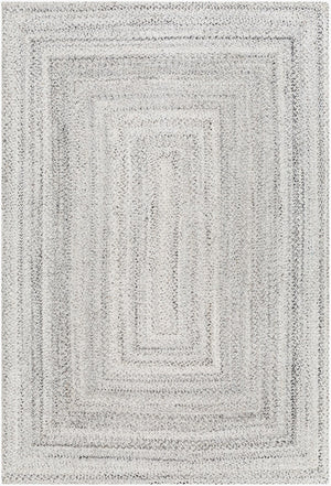 Surya Azalea 2' X 3' Eco-friendly Handmade Rug - Global Style, Unique Texture, And Cozy Home Accent Light Slate Recycled Pet Yarn Aza2323-264