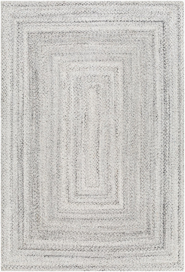 Surya Azalea 2' X 3' Eco-friendly Handmade Rug - Global Style, Unique Texture, And Cozy Home Accent Light Slate Recycled Pet Yarn Aza2323-264