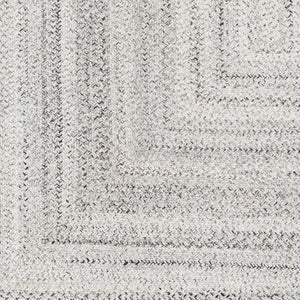 Surya Azalea 2' X 3' Eco-friendly Handmade Rug - Global Style, Unique Texture, And Cozy Home Accent Light Slate Recycled Pet Yarn Aza2323-264