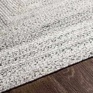 Surya Azalea 2' X 3' Eco-friendly Handmade Rug - Global Style, Unique Texture, And Cozy Home Accent Light Slate Recycled Pet Yarn Aza2323-264