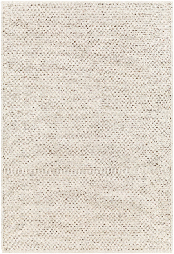 Azalea AZA-2326 5' x 7'6" Handmade Rug AZA2326-576  Light Beige, Black, Light Gray Surya