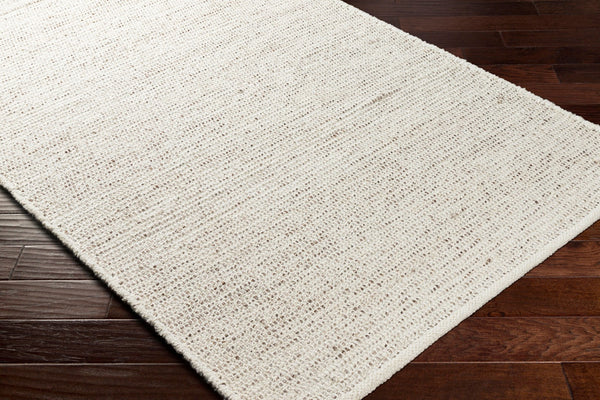 Surya Azalea 2' X 3' Eco-friendly Handmade Rug - Global Style, Unique Texture, And Cozy Home Accent Light Beige Recycled Pet Yarn Aza2326-23